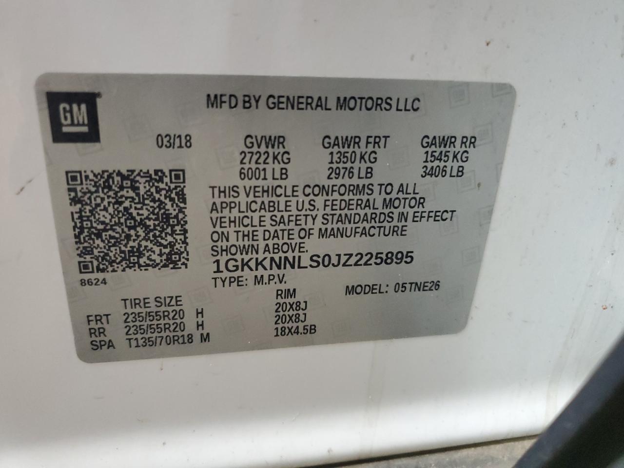 2018 GMC ACADIA