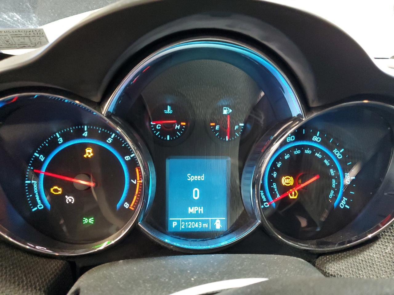 2012 CHEVROLET CRUZE