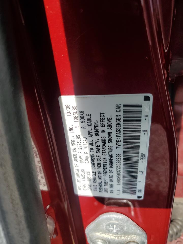 2007 HONDA ACCORD