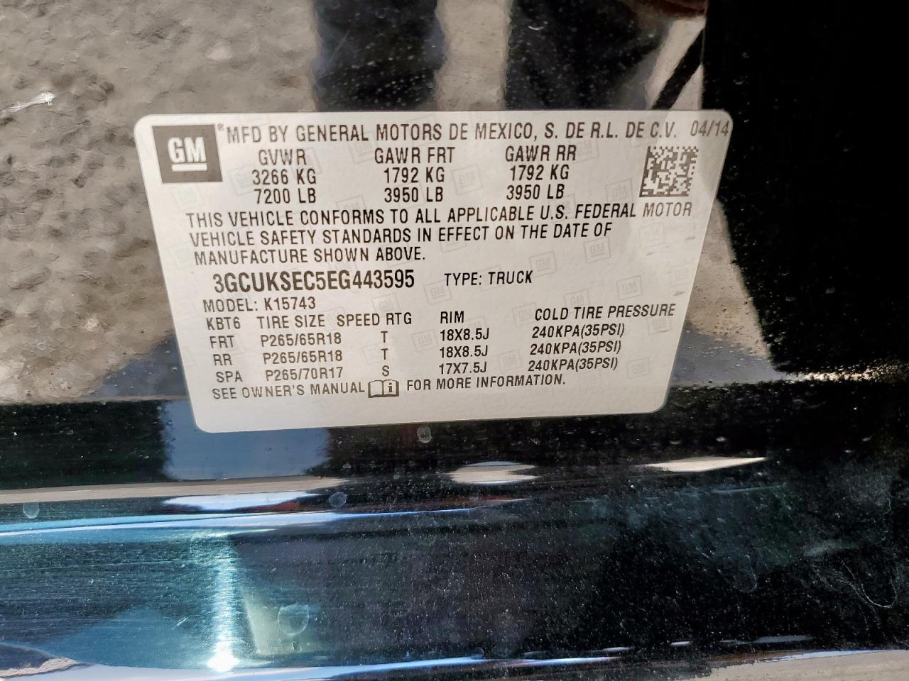 2014 CHEVROLET Silverado