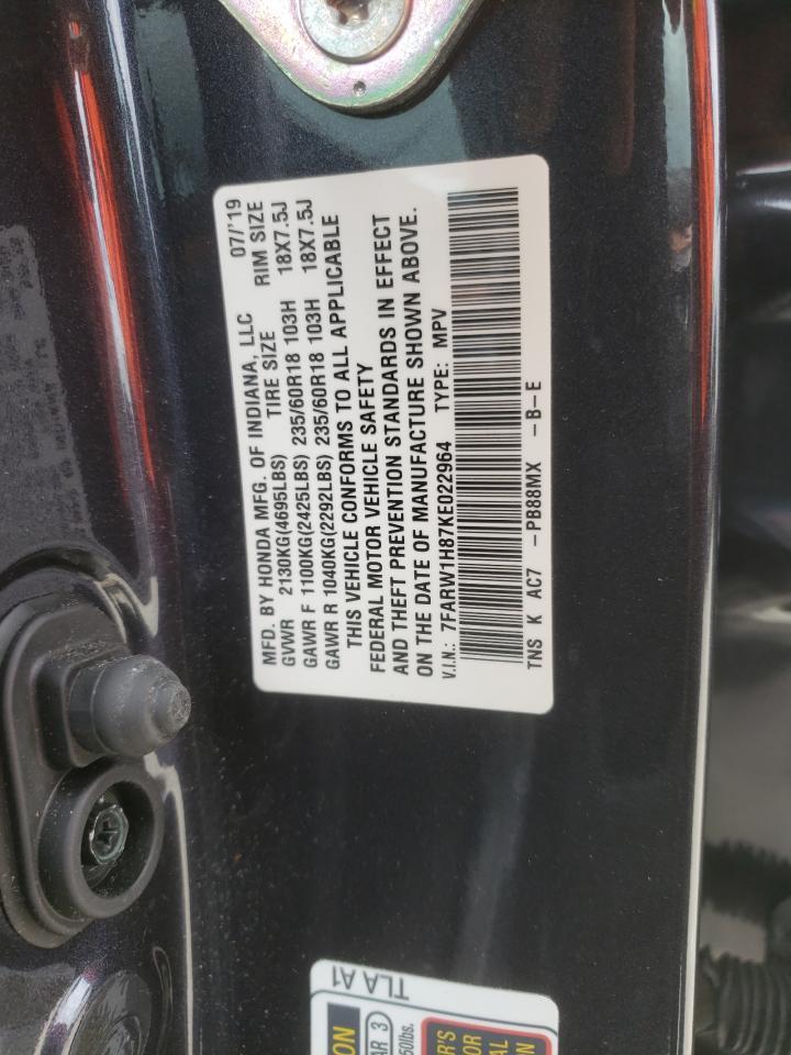 2019 HONDA CR-V