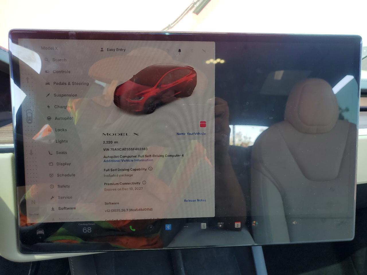 2025 TESLA MODEL X