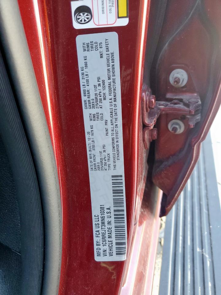 2021 RAM 1500