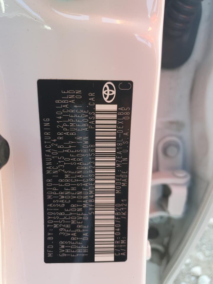 2025 TOYOTA COROLLA