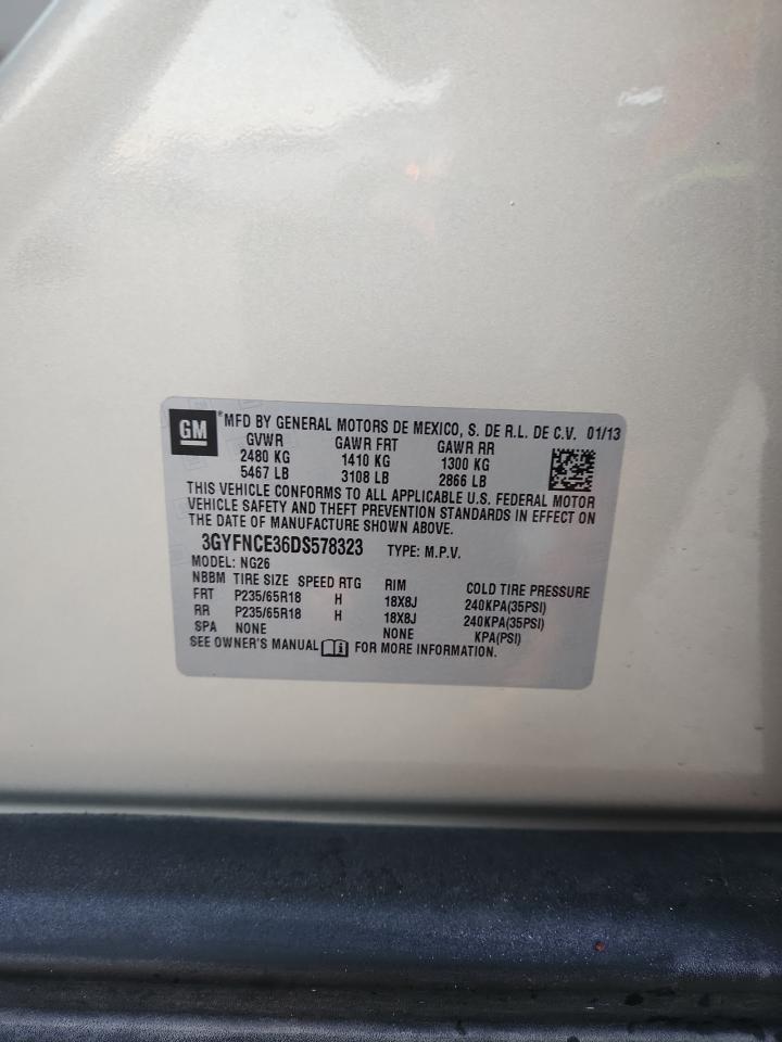 2013 CADILLAC SRX