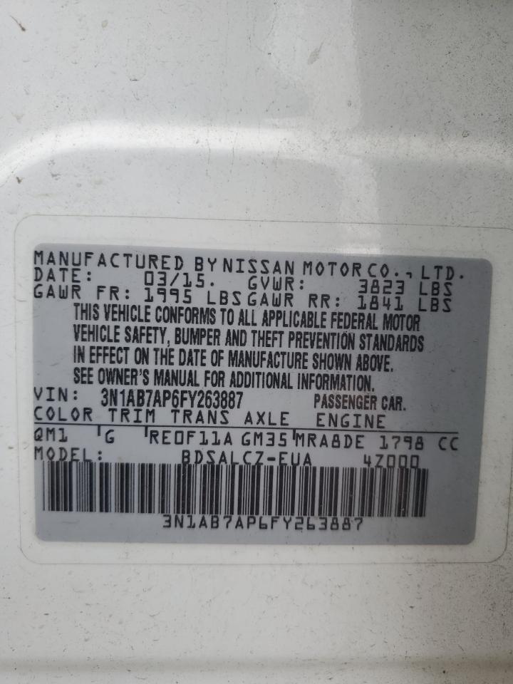 2015 NISSAN SENTRA