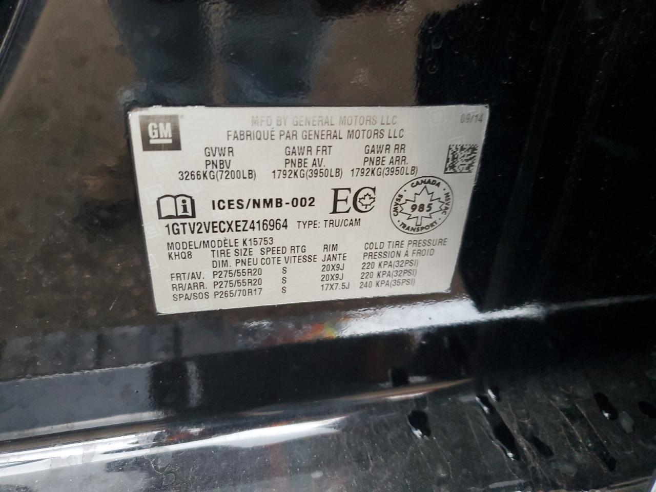 2014 GMC Sierra