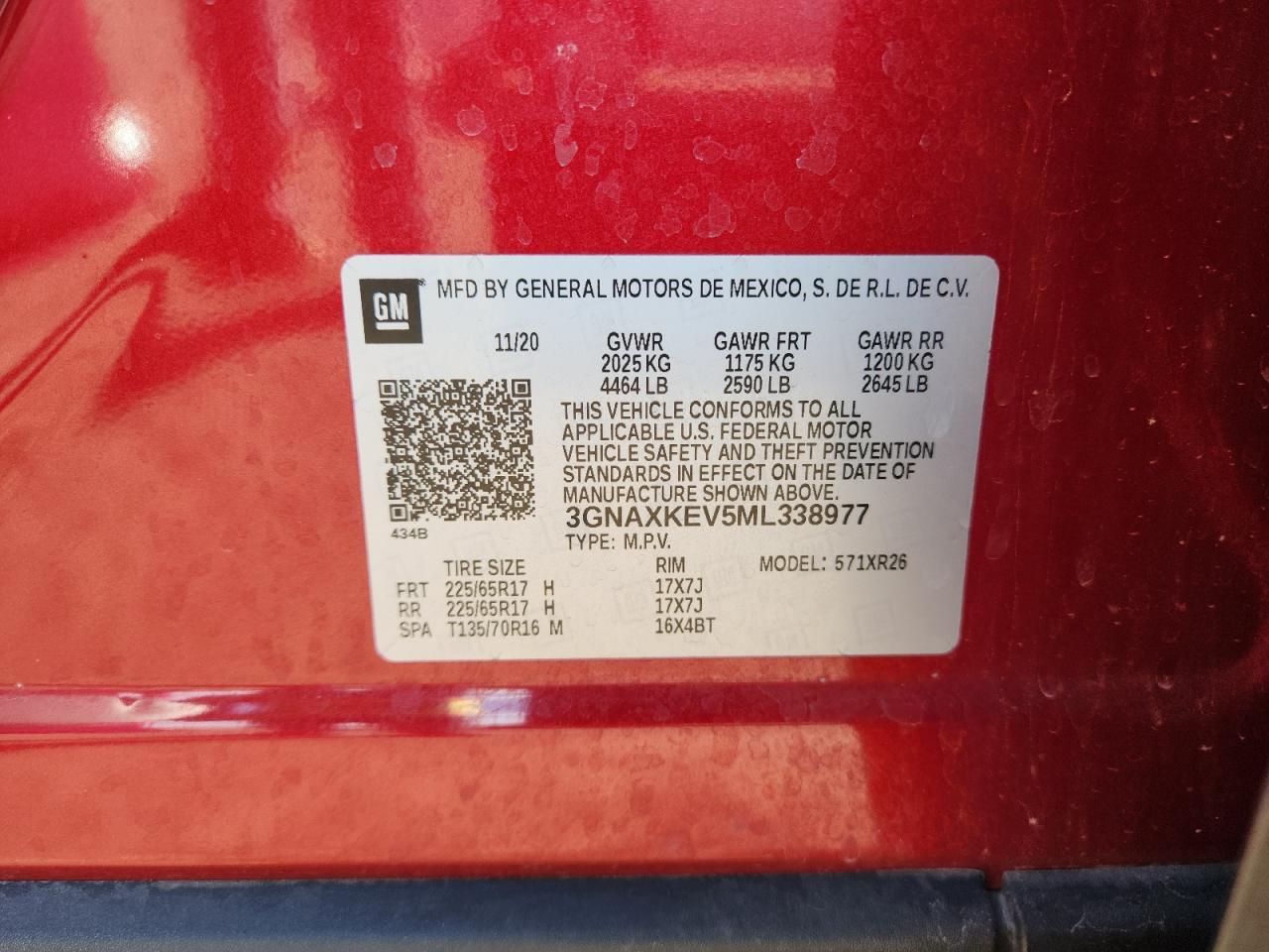 2021 CHEVROLET EQUINOX
