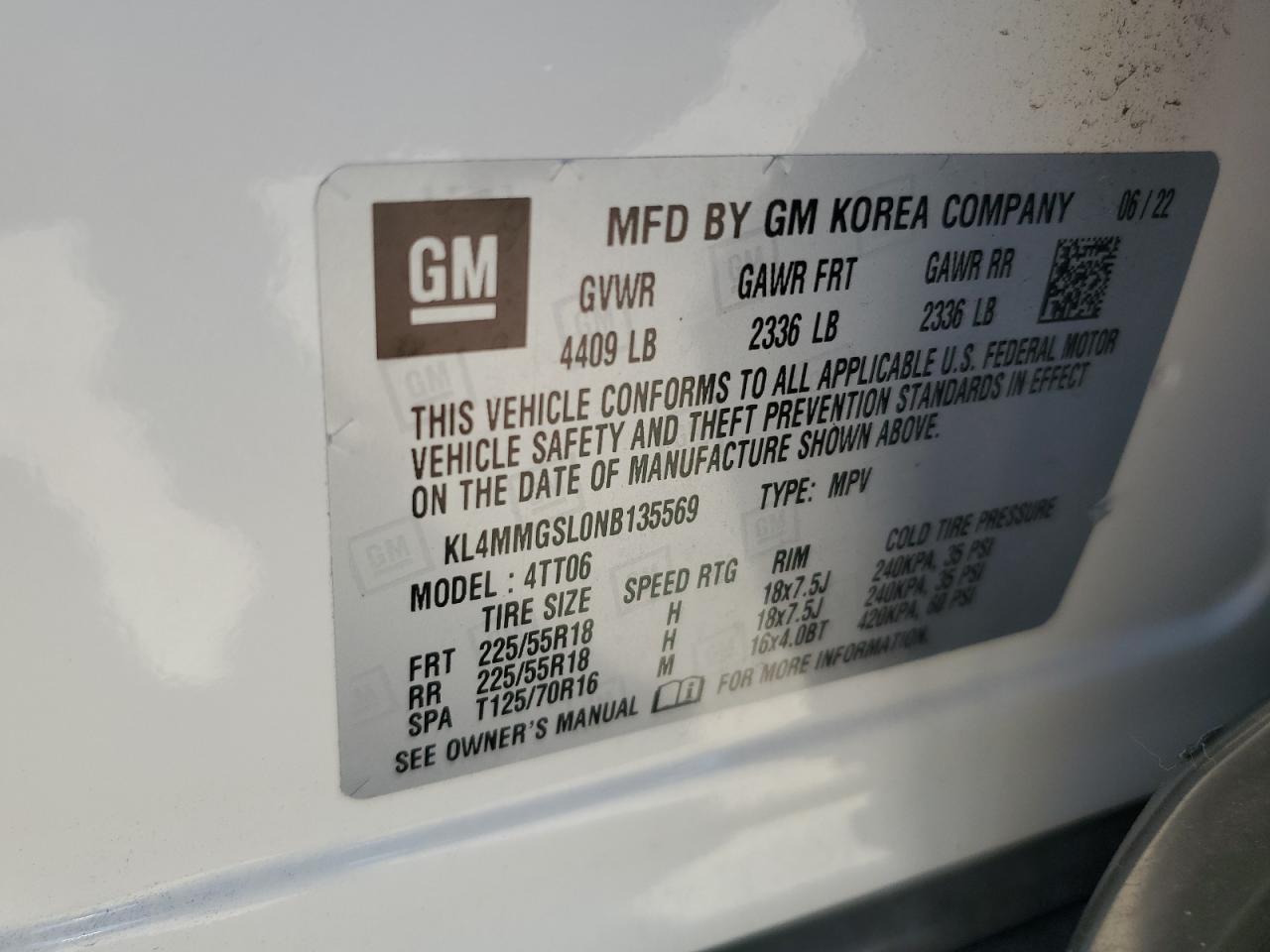 2022 BUICK Encore GX