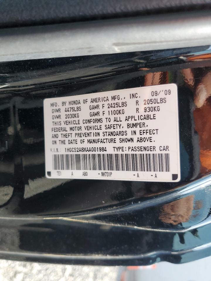 2010 HONDA ACCORD
