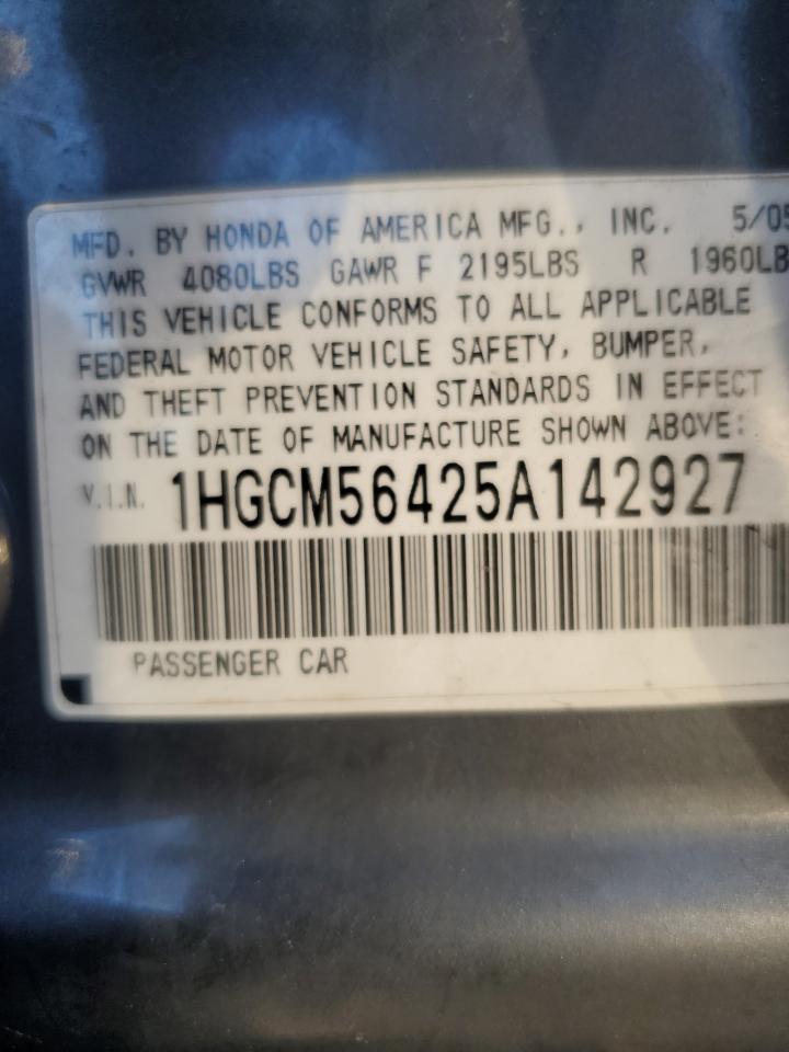 2005 HONDA ACCORD