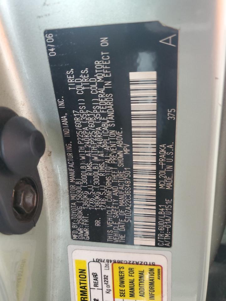 2006 TOYOTA SIENNA