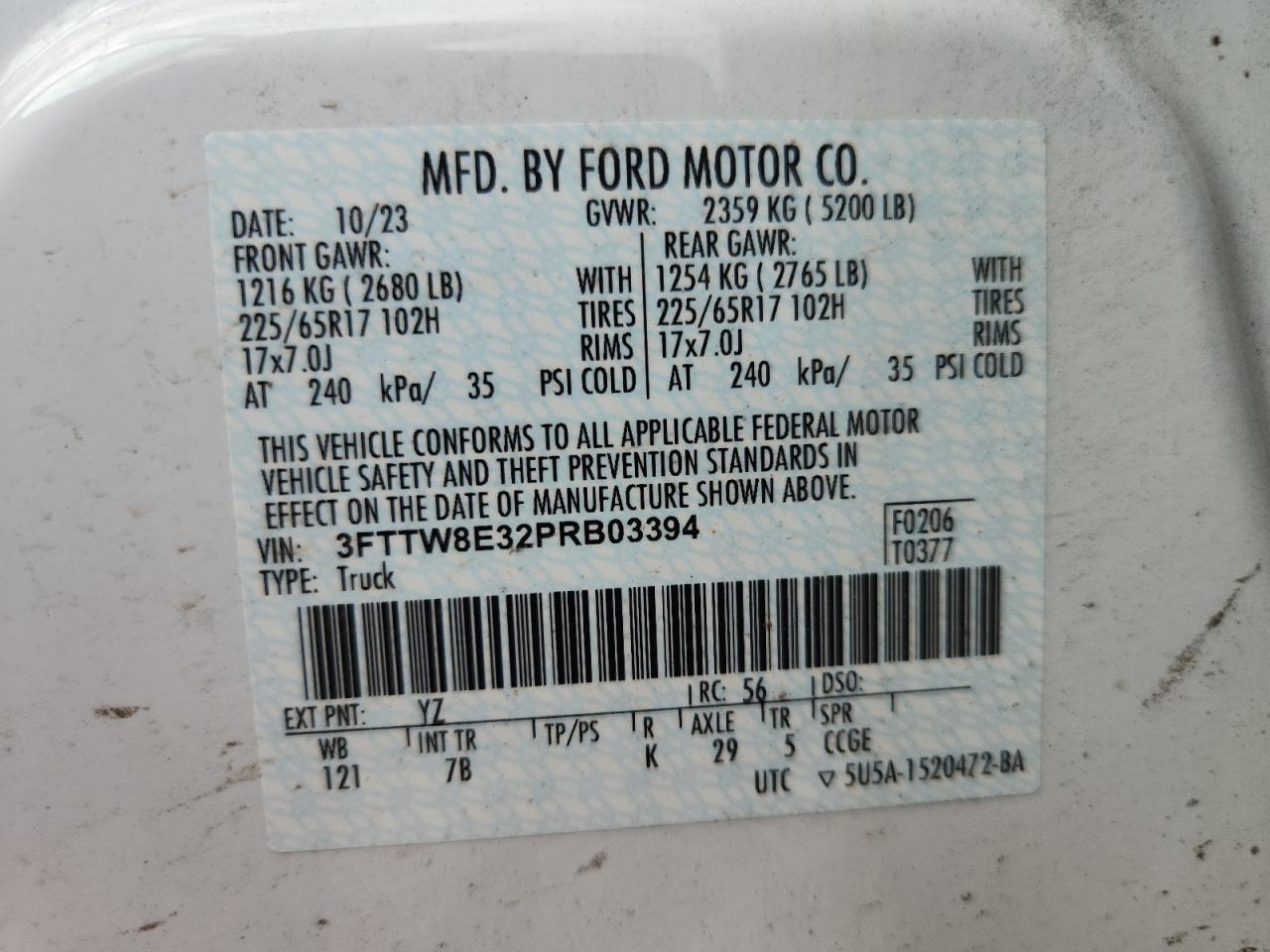 2023 FORD Maverick