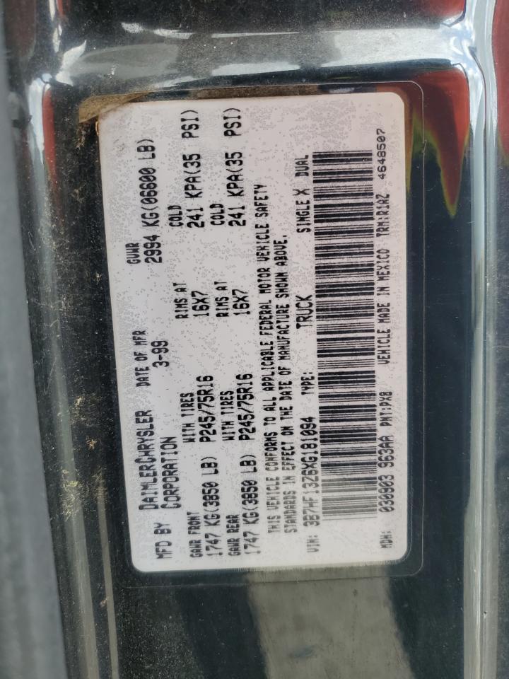 1999 DODGE RAM 1500