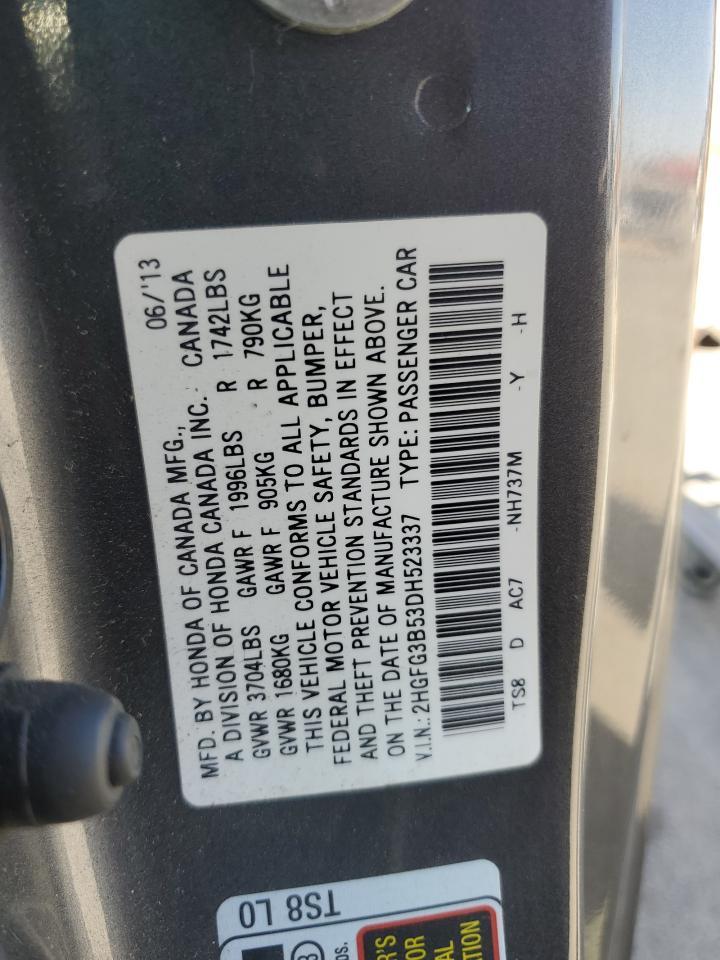 2013 HONDA CIVIC