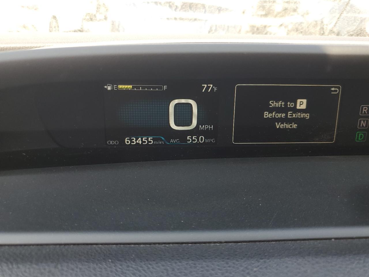 2016 TOYOTA PRIUS