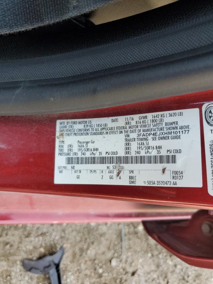 2017 FORD Fiesta