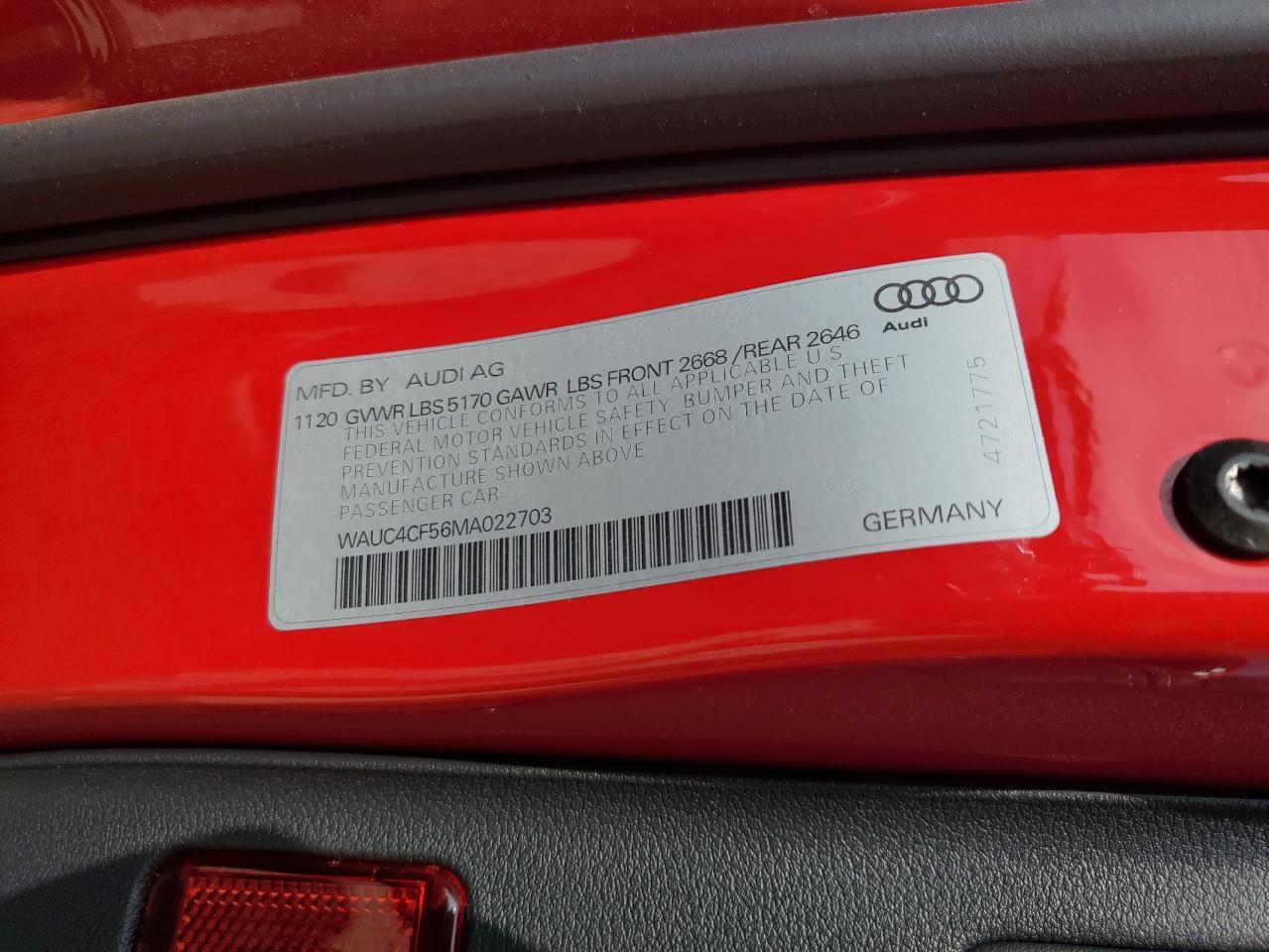 2021 AUDI S5