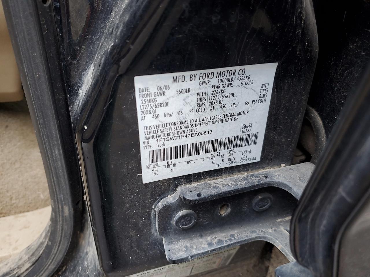 2007 FORD F-250