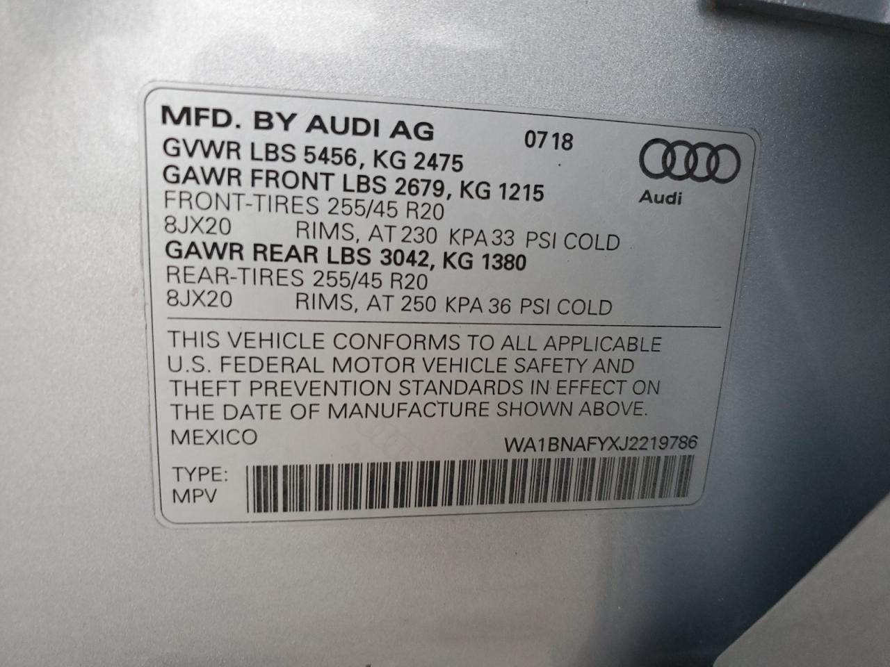 2018 AUDI Q5