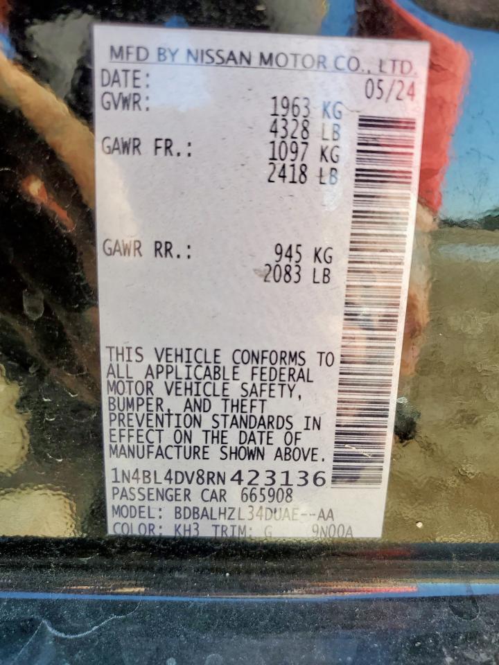 2024 NISSAN ALTIMA