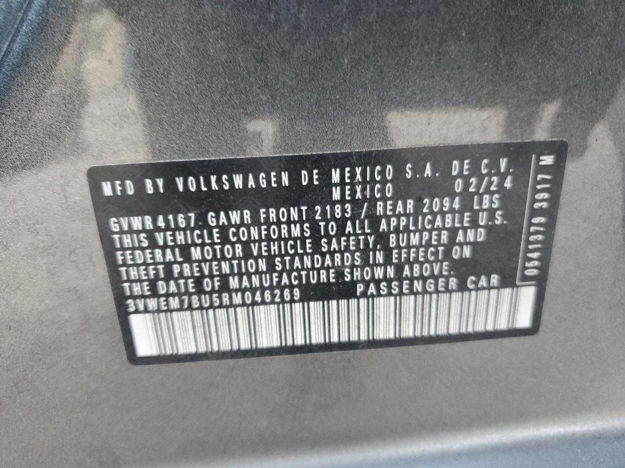 2024 VOLKSWAGEN JETTA