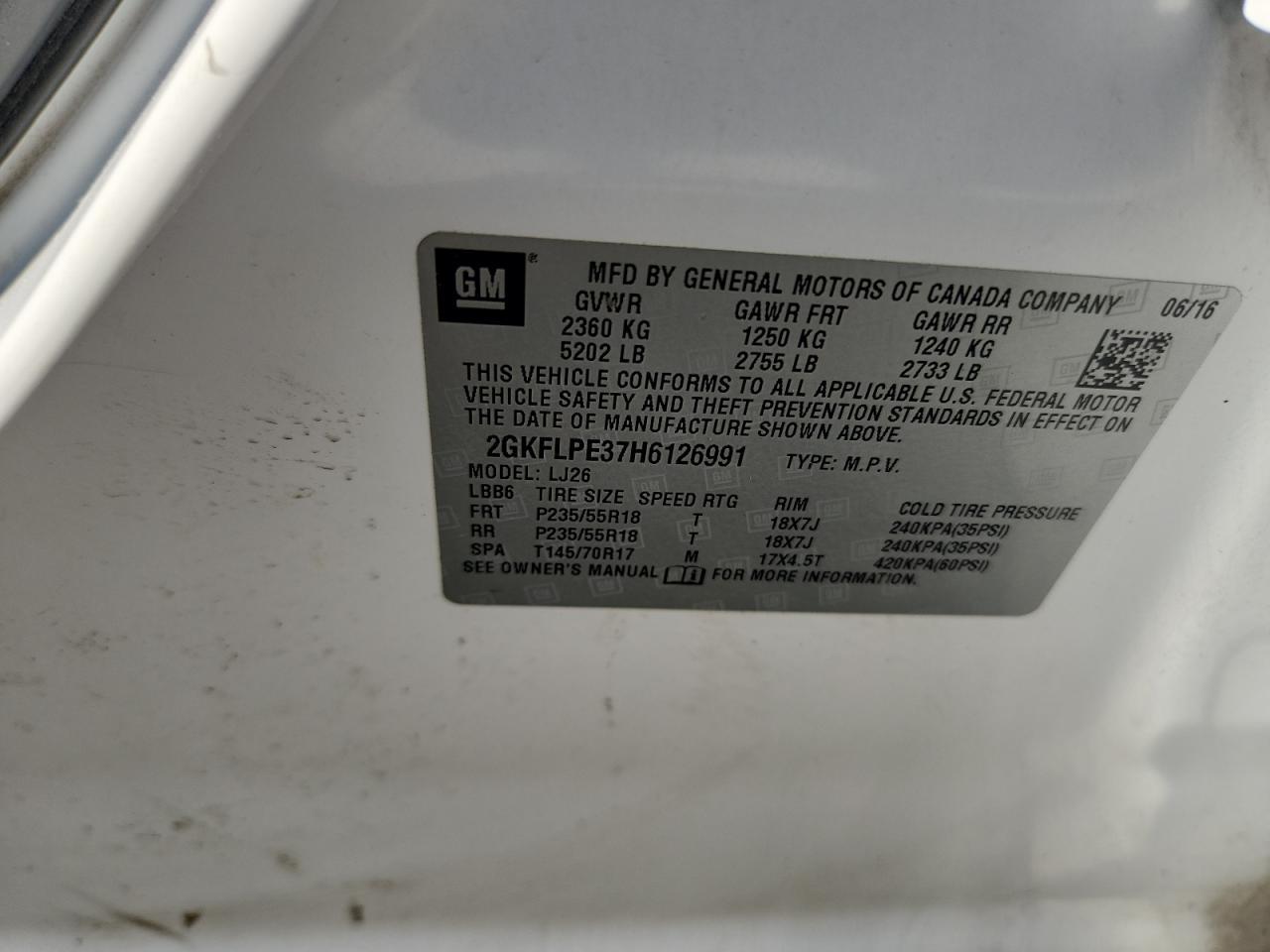 2017 GMC Terrain