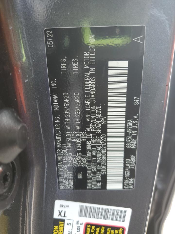 2022 TOYOTA HIGHLANDER