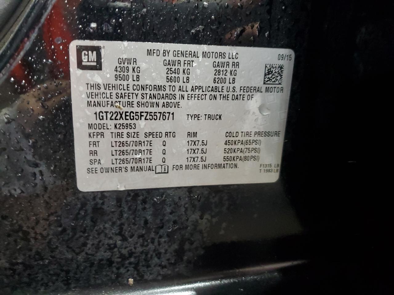 2015 GMC Sierra