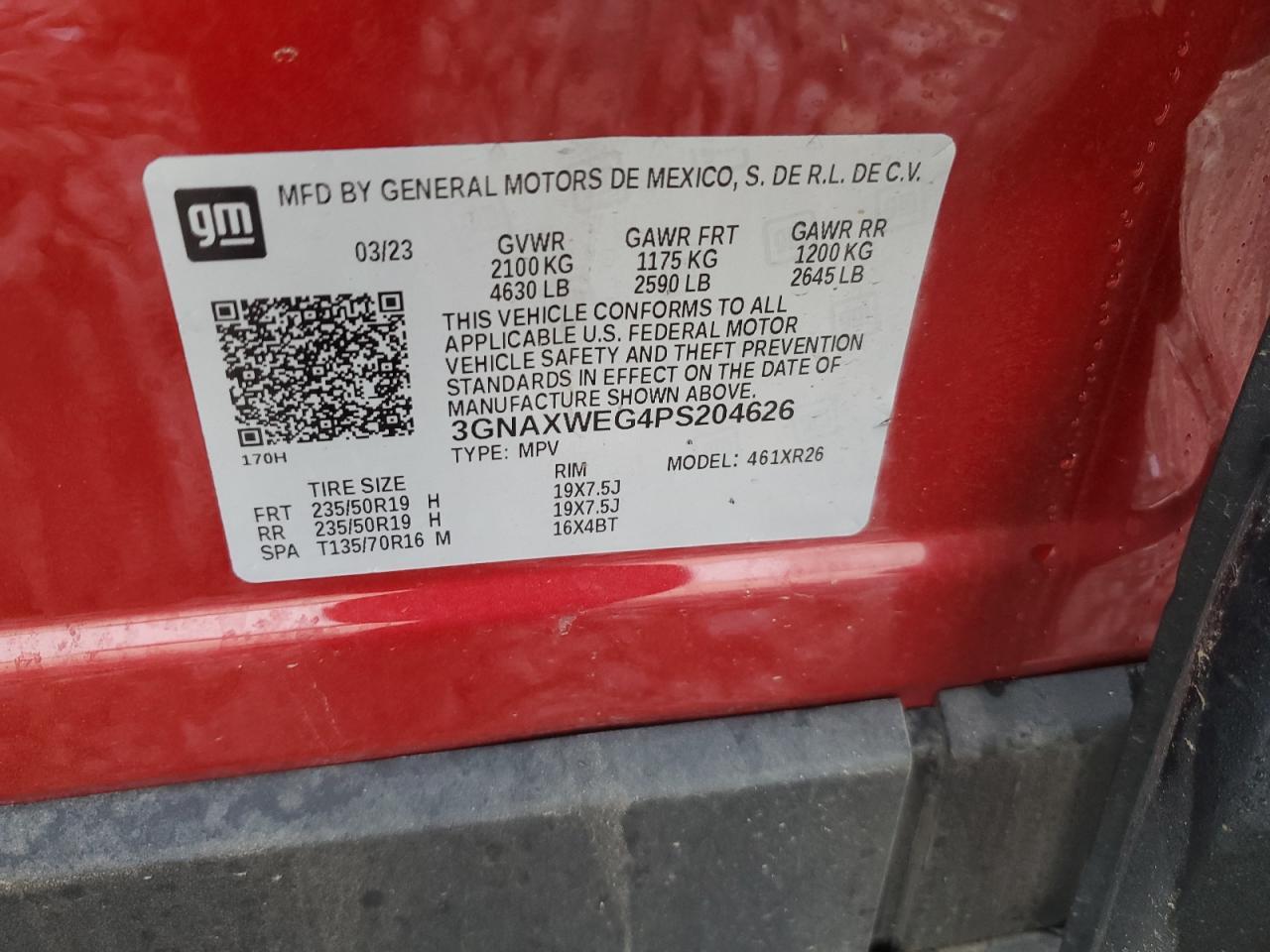 2023 CHEVROLET EQUINOX