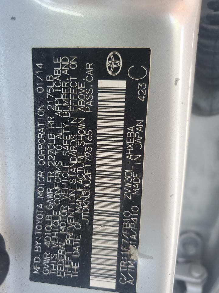 2014 TOYOTA PRIUS