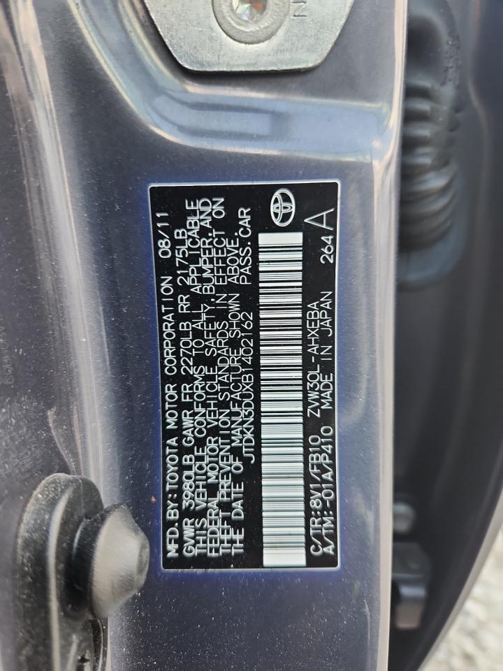 2011 TOYOTA PRIUS