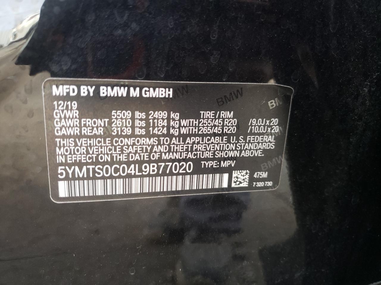 2020 BMW X3