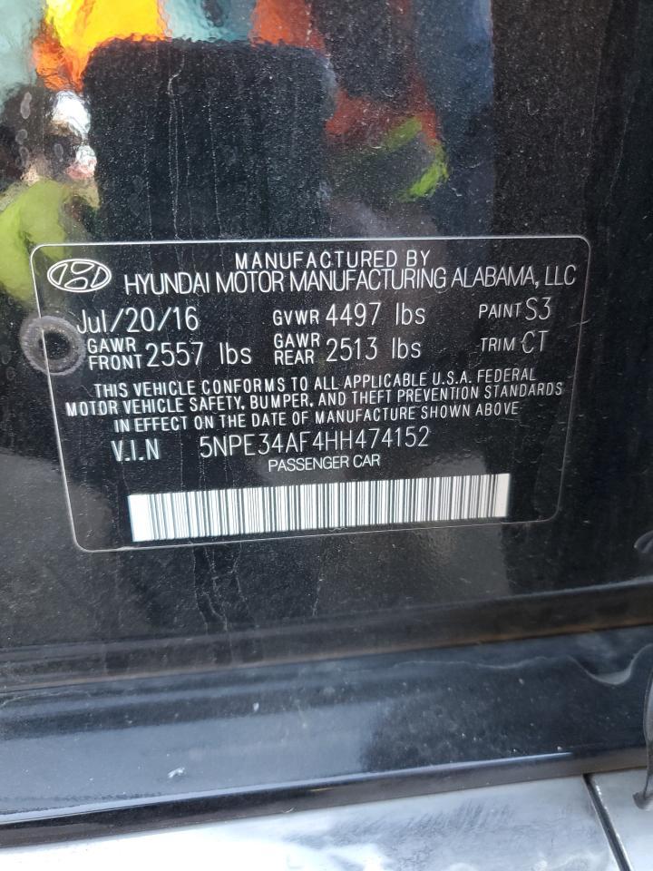 2017 HYUNDAI SONATA