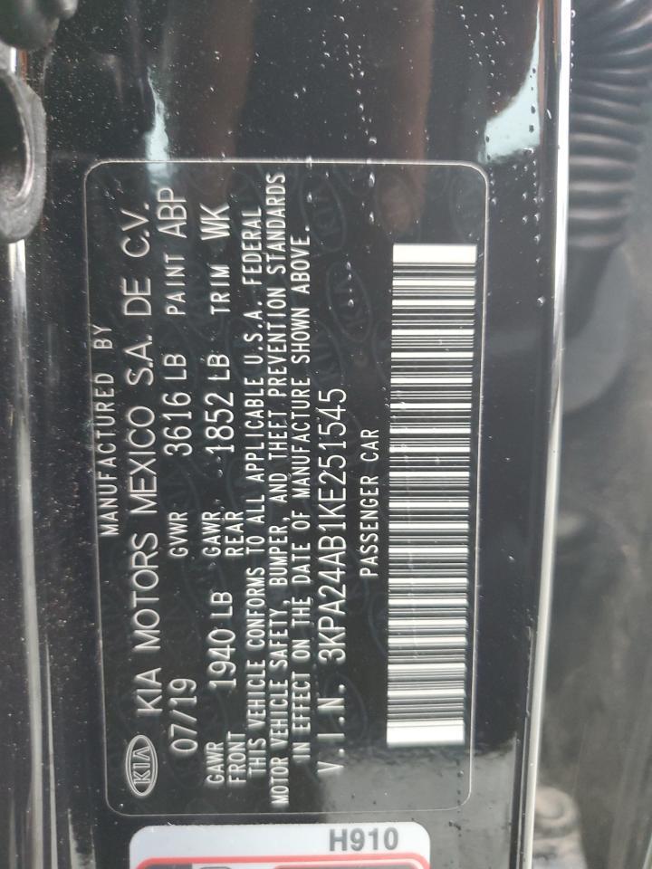 2019 KIA RIO