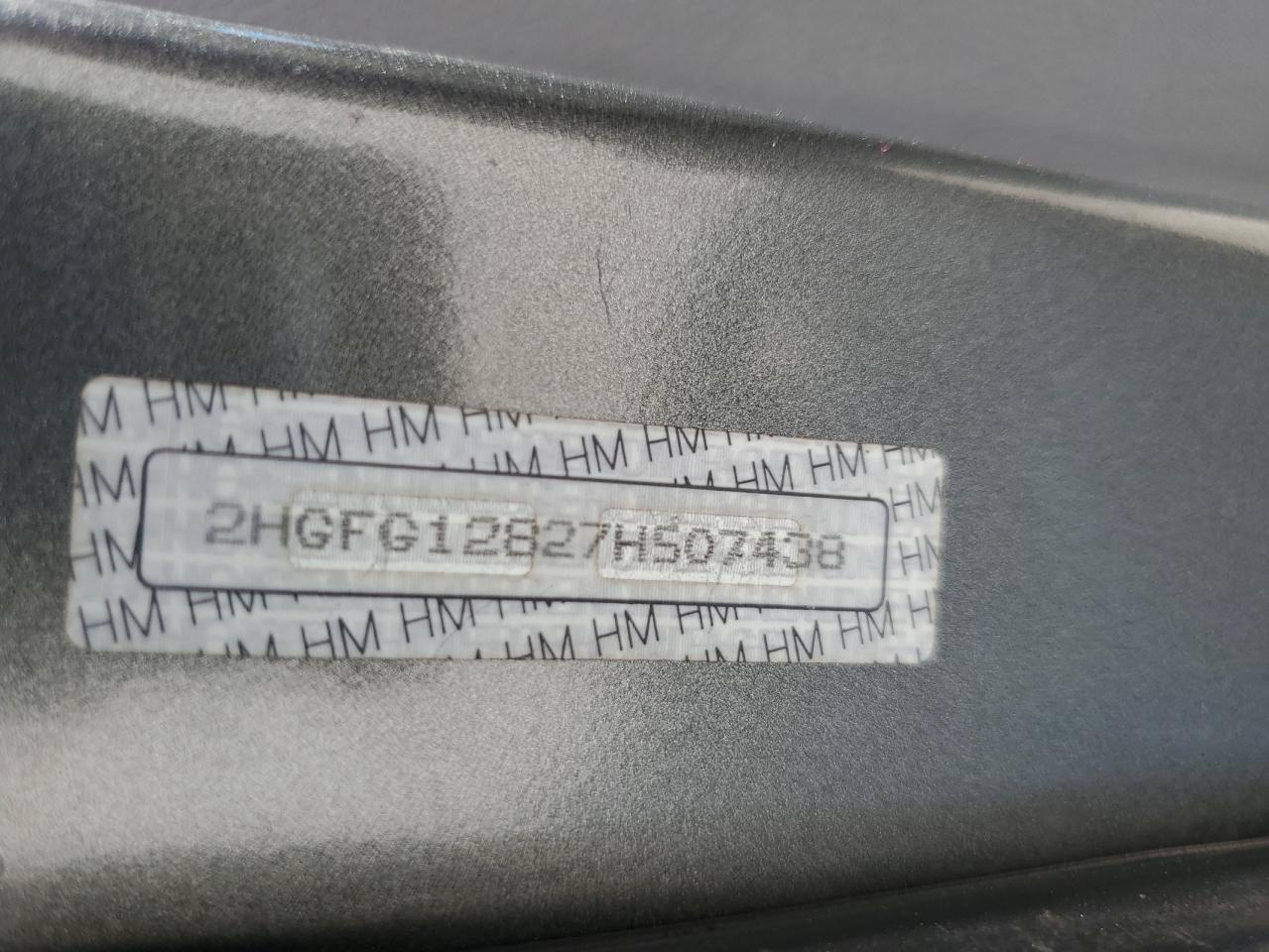 2007 HONDA CIVIC