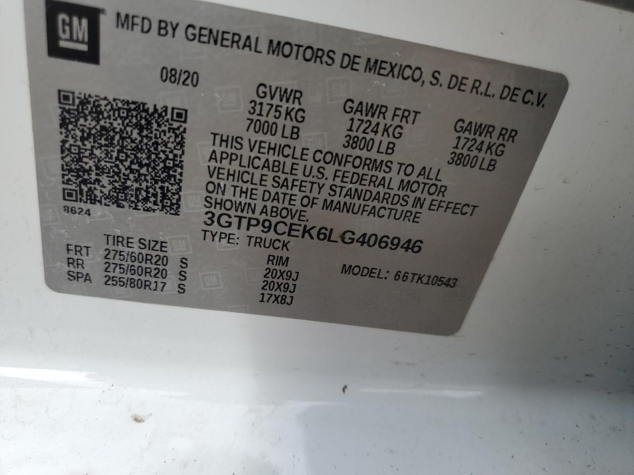 2020 GMC Sierra