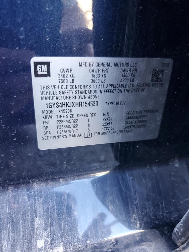 2017 CADILLAC ESCALADE