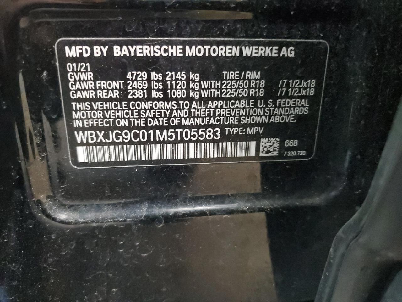 2021 BMW X1