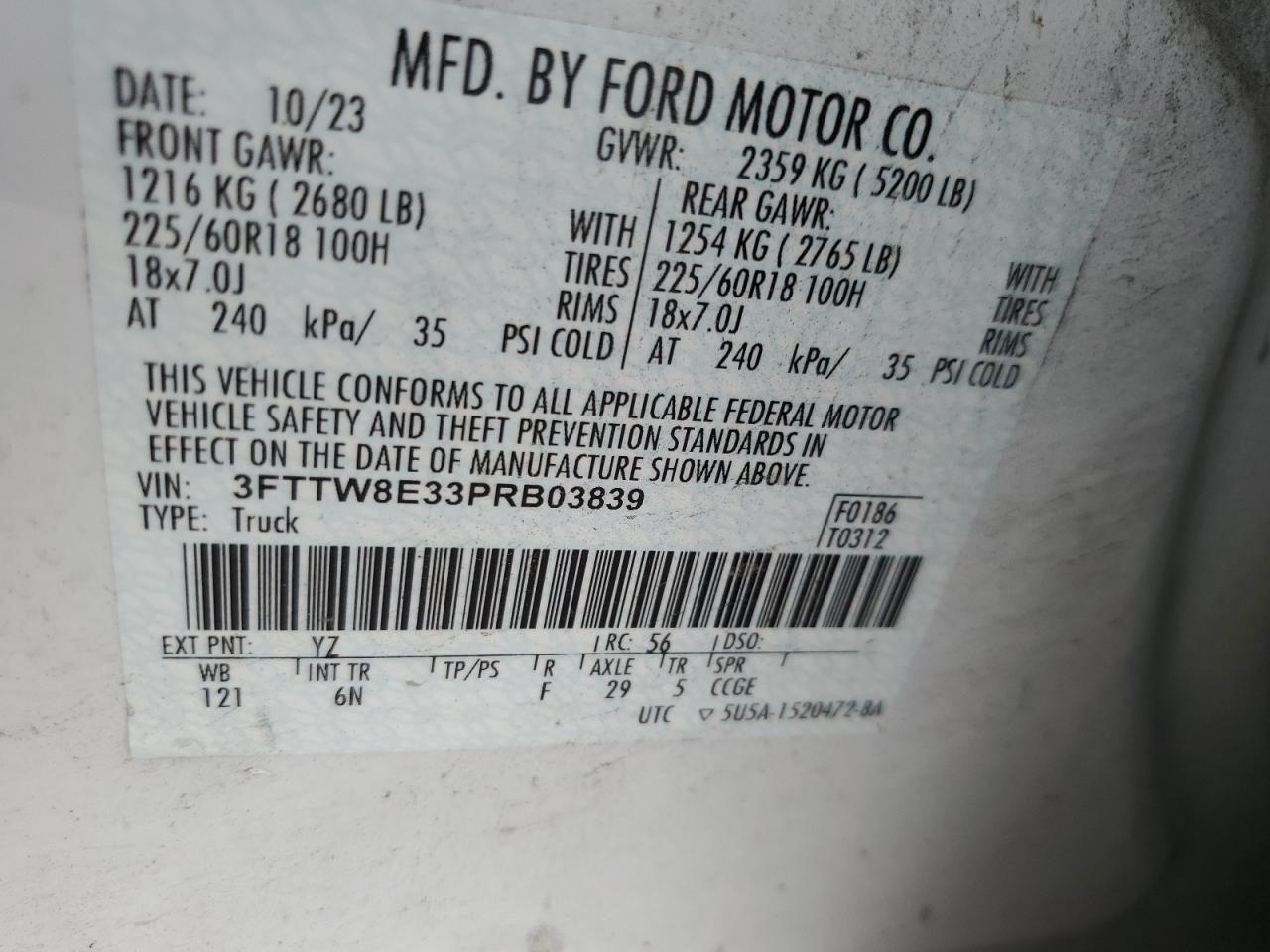 2023 FORD Maverick