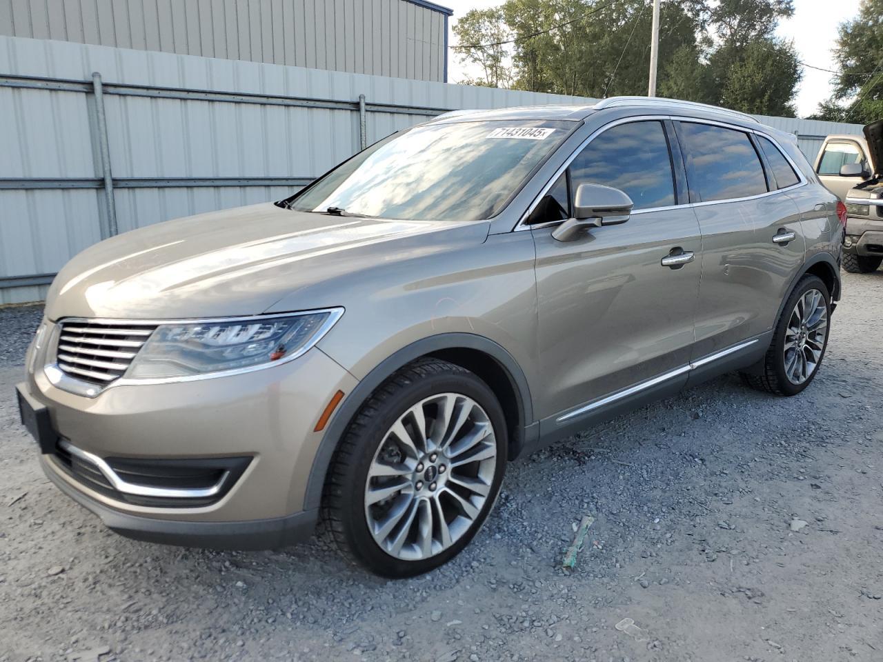 2016 LINCOLN MKX