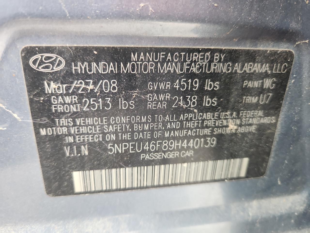 2009 HYUNDAI SONATA