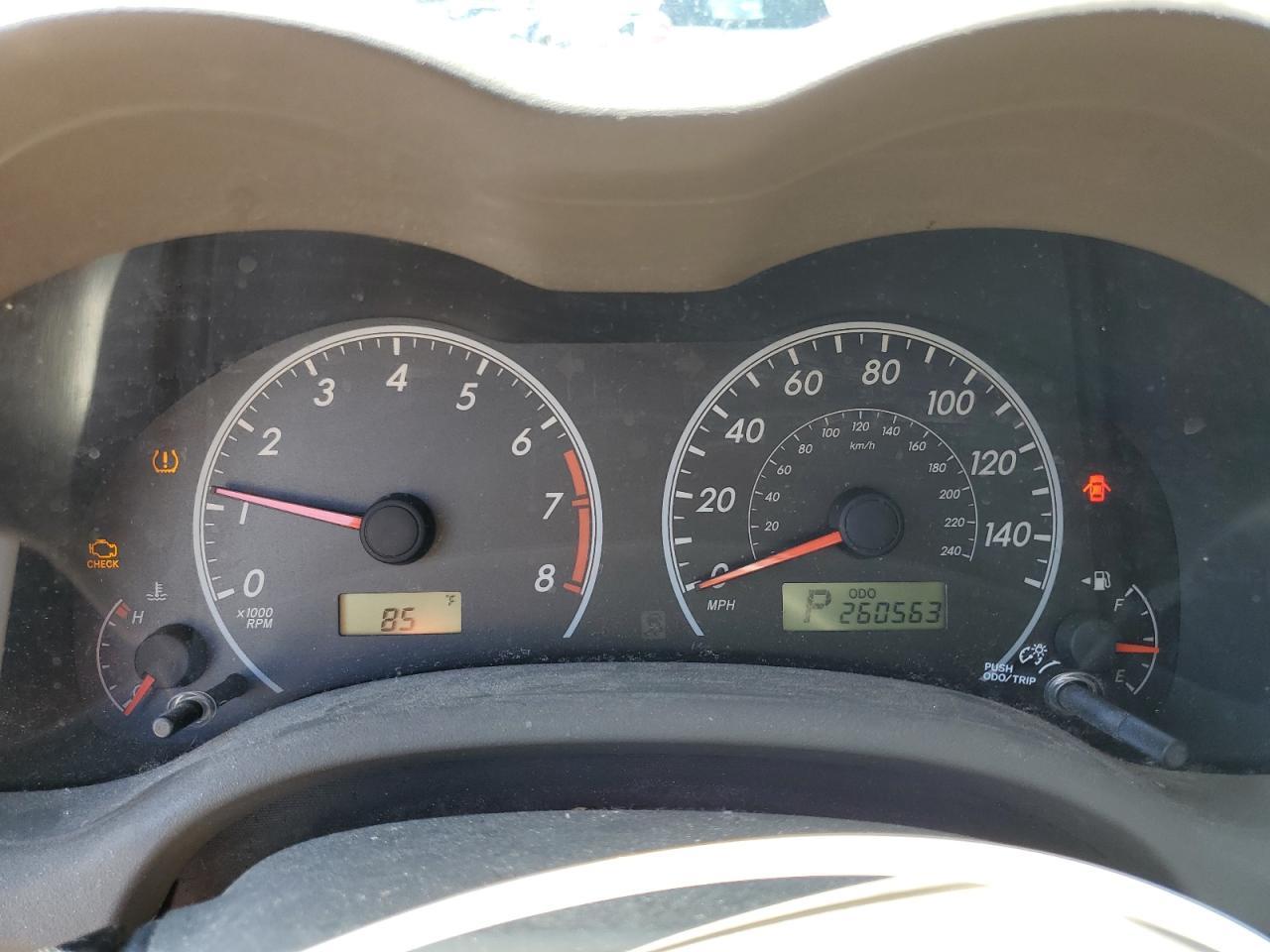 2009 TOYOTA COROLLA