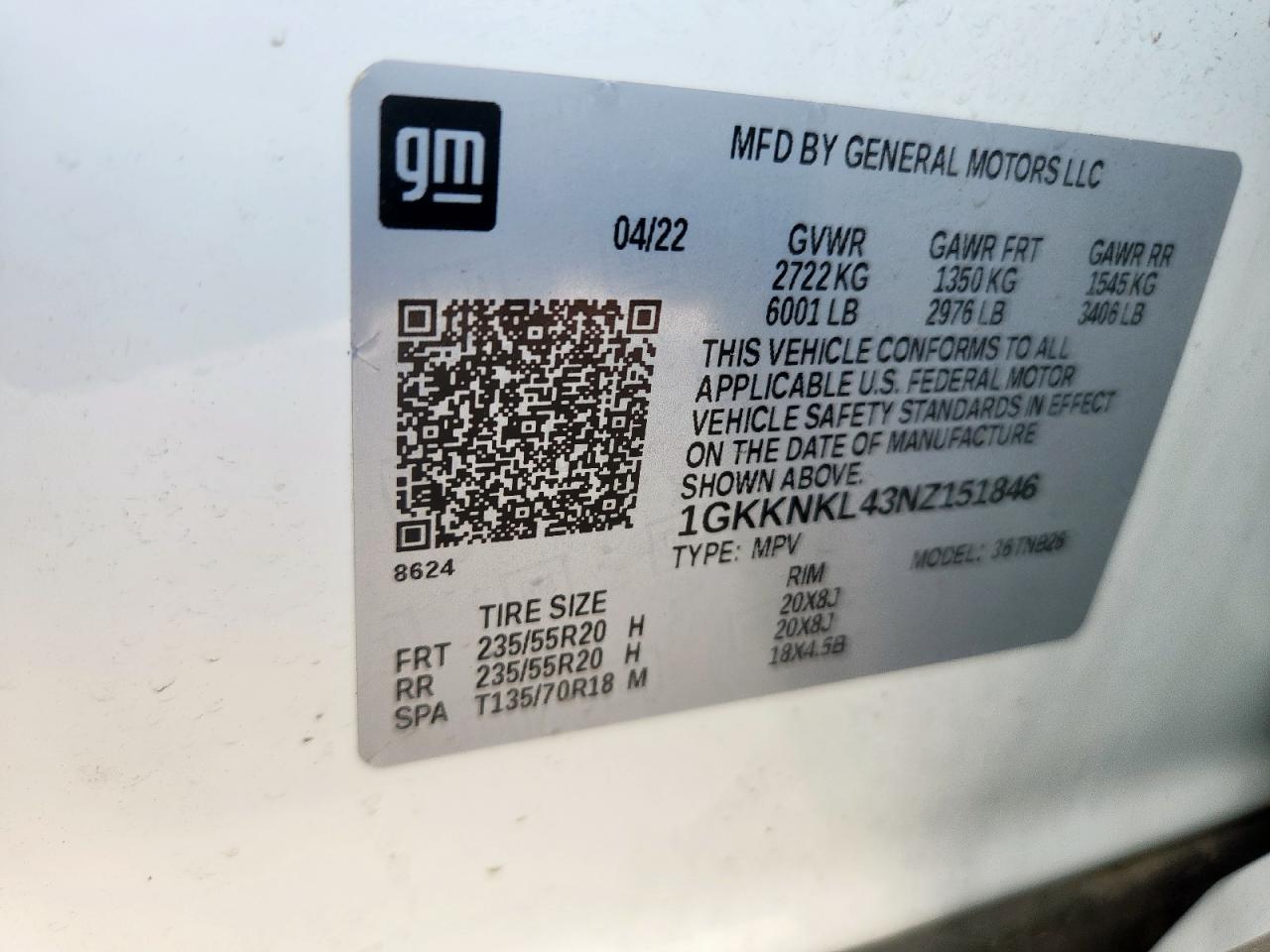 2022 GMC ACADIA