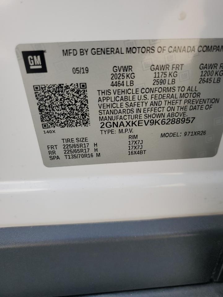 2019 CHEVROLET EQUINOX