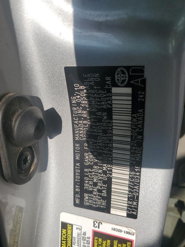 2010 TOYOTA COROLLA