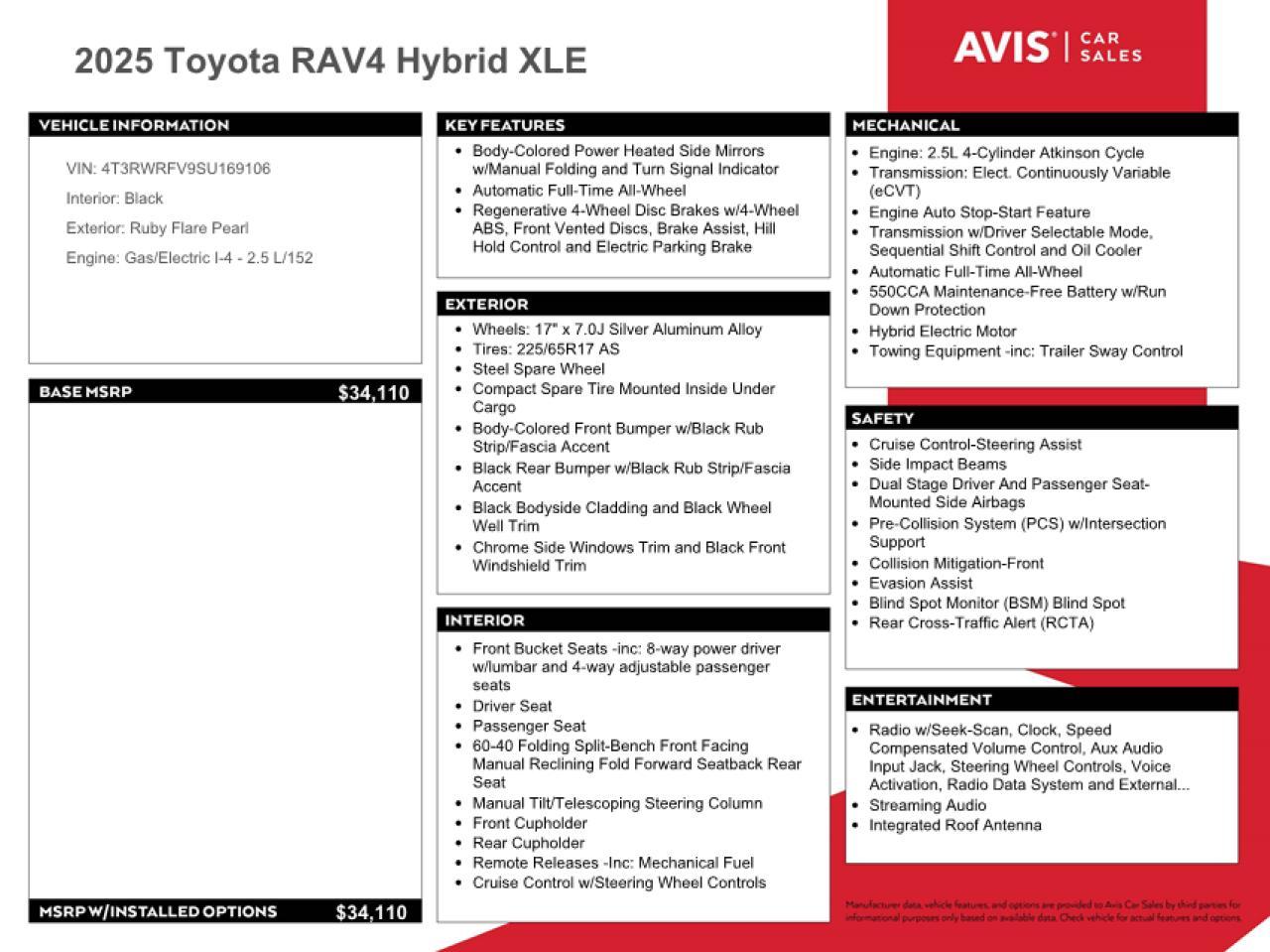 2025 TOYOTA RAV4