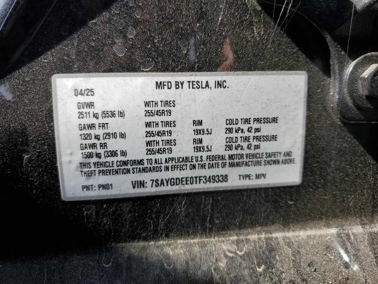 2026 TESLA MODEL Y