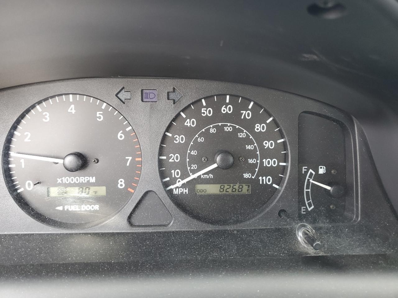 2000 TOYOTA COROLLA