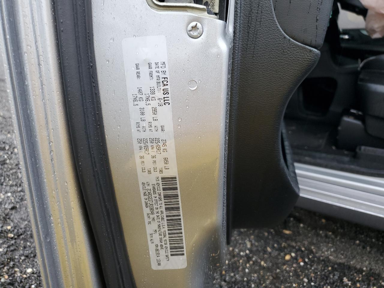 2018 DODGE GRAND CARAVAN